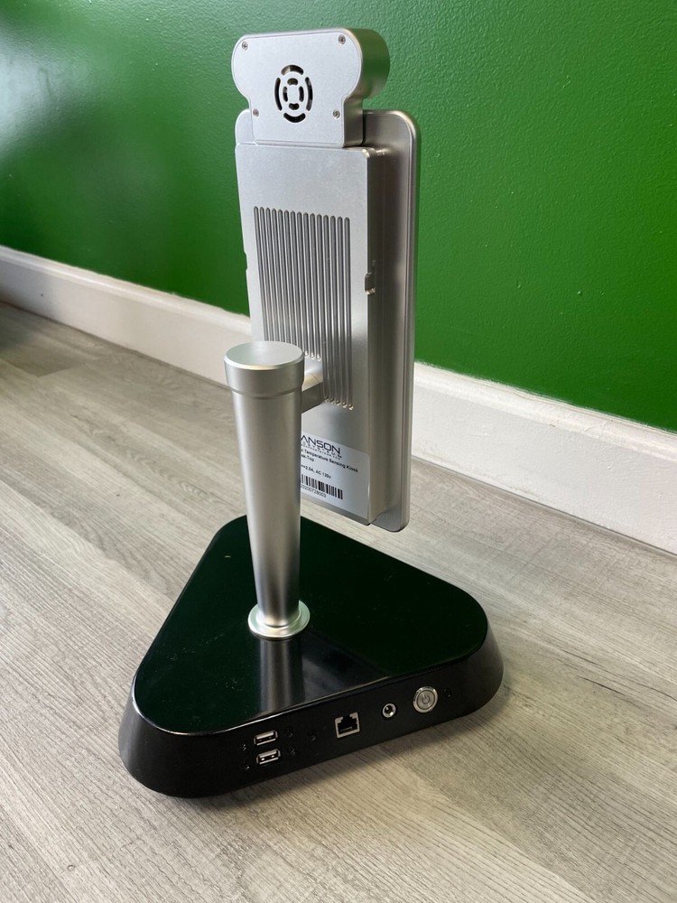 Table Top Facial Access Control, Time Clock & Temperature Sensing Kiosk