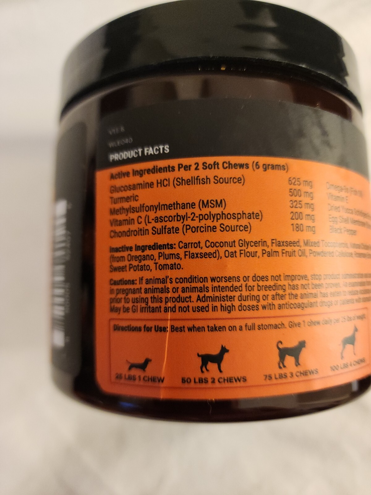 Pet Honesty Hip & Joint Dog Supplement Soft Chews - 90 Count ex2025