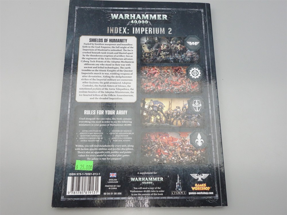 Warhammer 40K: Index Imperium 2 (oop 8th Edition)