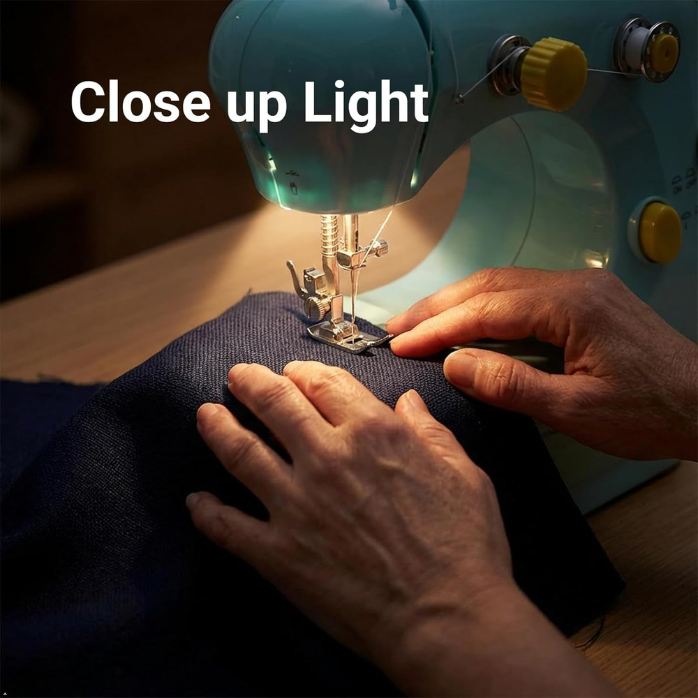 Sewing Machine - 2 Speed Electric Mini Sewing Machine for Beginner, Small Sewing