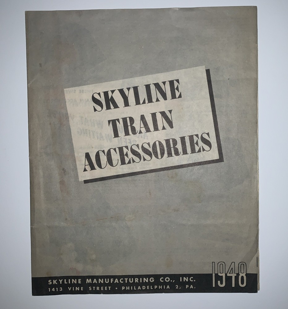1948 Skyline Train Accessories Catalog 133Q