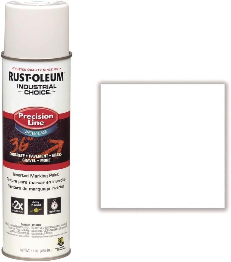 Paint Inverted Marking Paint White 12/BX #203039