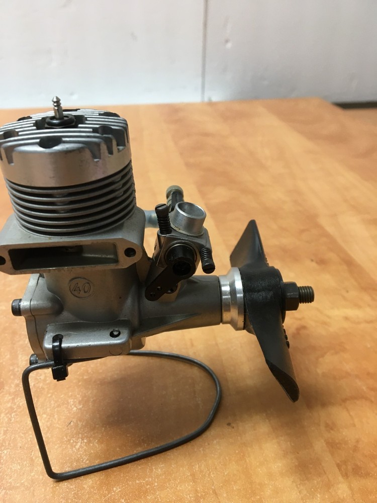 OS Engine - OS Max FP40 RC Motor with Muffler untested as-is