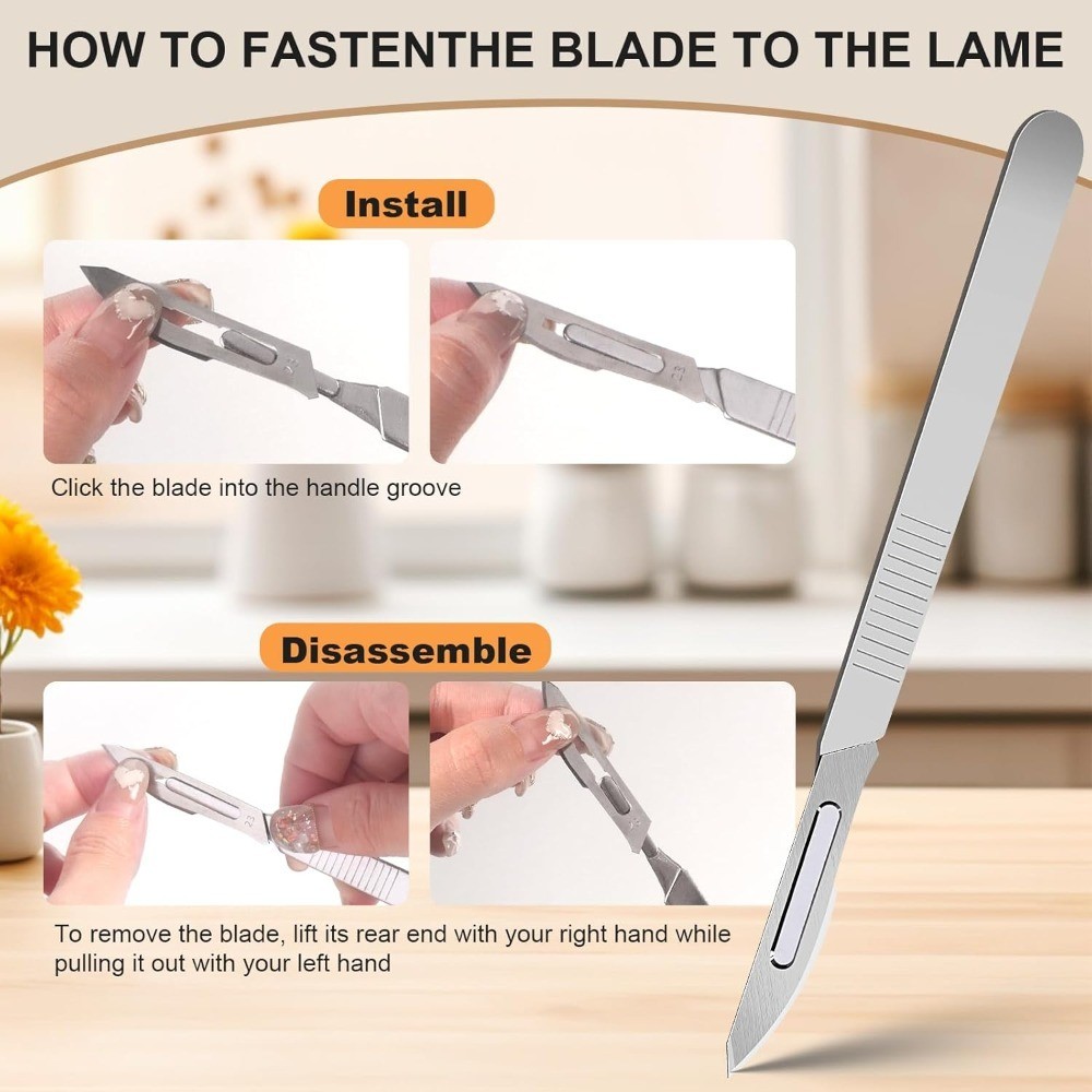 Professional Sourdough Scoring Tool with 10 Ultra-Sharp Blades Artisan Bread