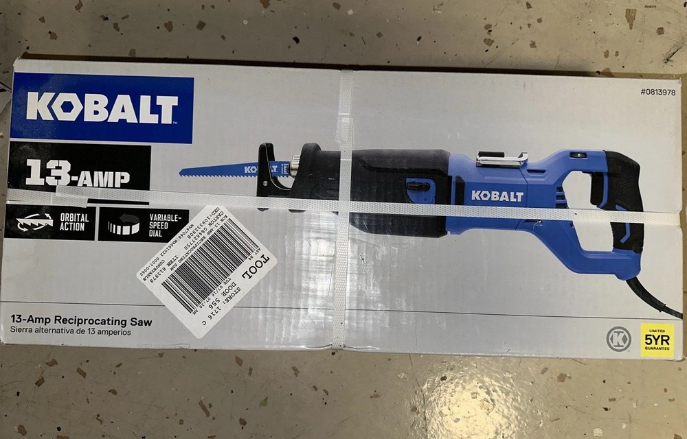KOBALT Reciprocating Saw 13-AMP