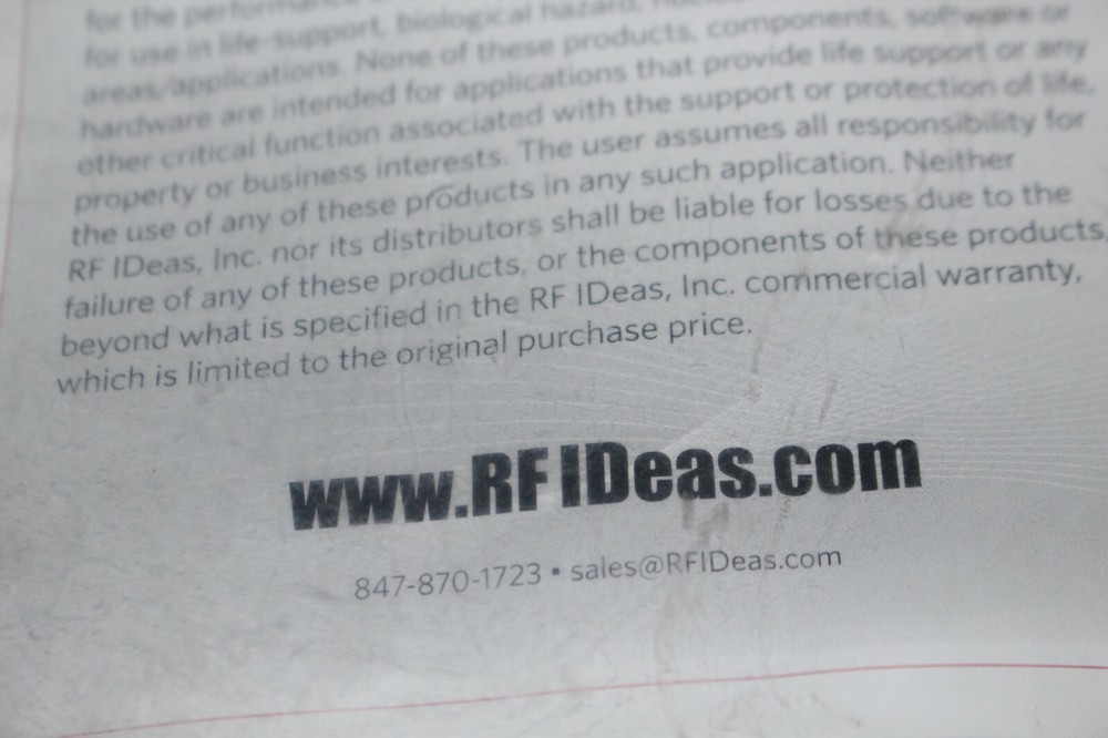 RFIDeas RDR-7585AK2-012 Wave ID LB BOX 06