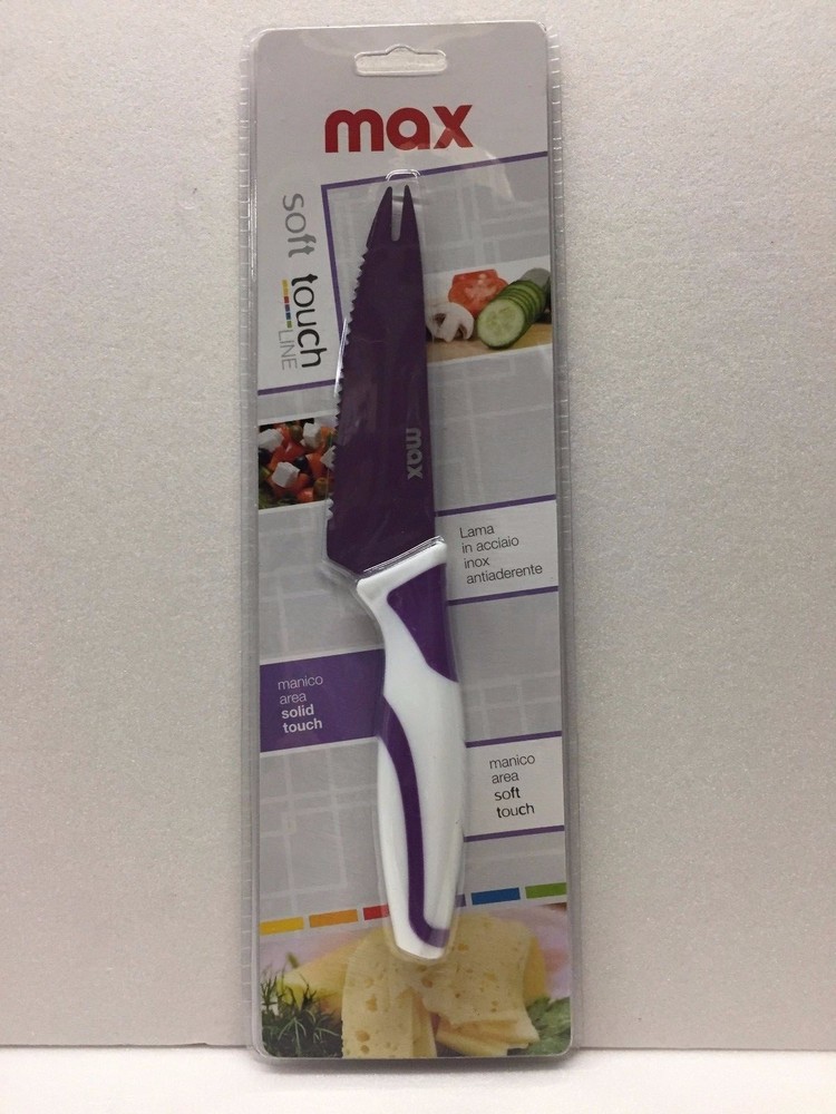 Max Soft Touch Line Kitchen Knifes - Tomato Cheese Knife-