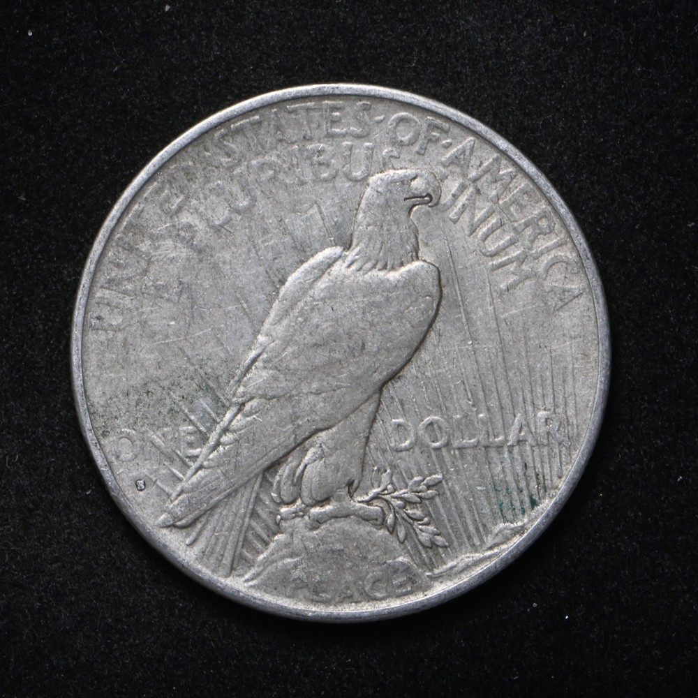 1935-S Peace Silver Dollar (cn16824)