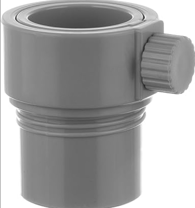 Umbrella Pole Stabilizer reducer threaded adapter insert for Baja Deck Pool Slee