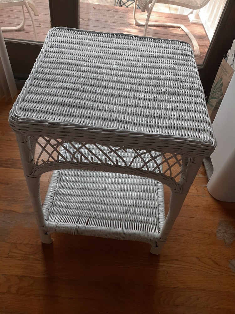 Vintage Wicker Table