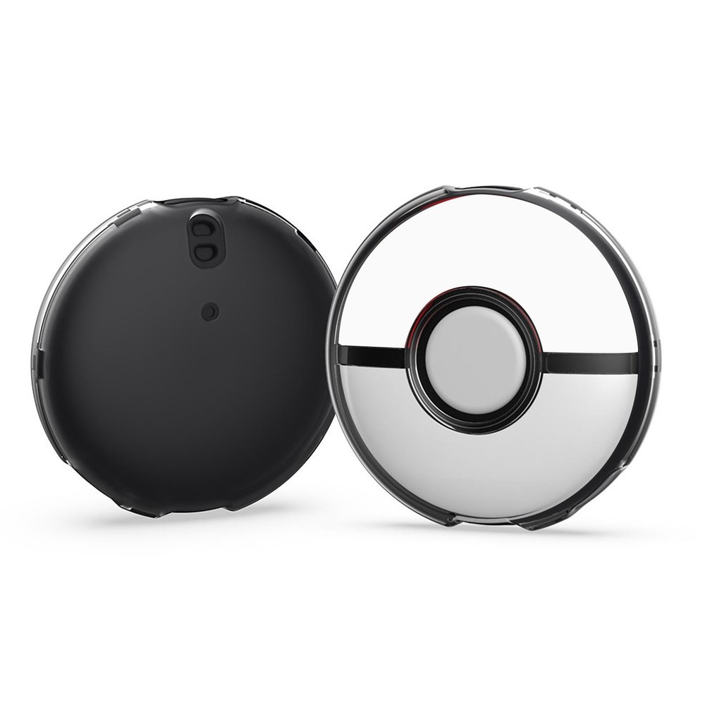 Transparent Protective Case+4 Adhesive Pads+Hand Strap for Pokémon GO Plus+ C