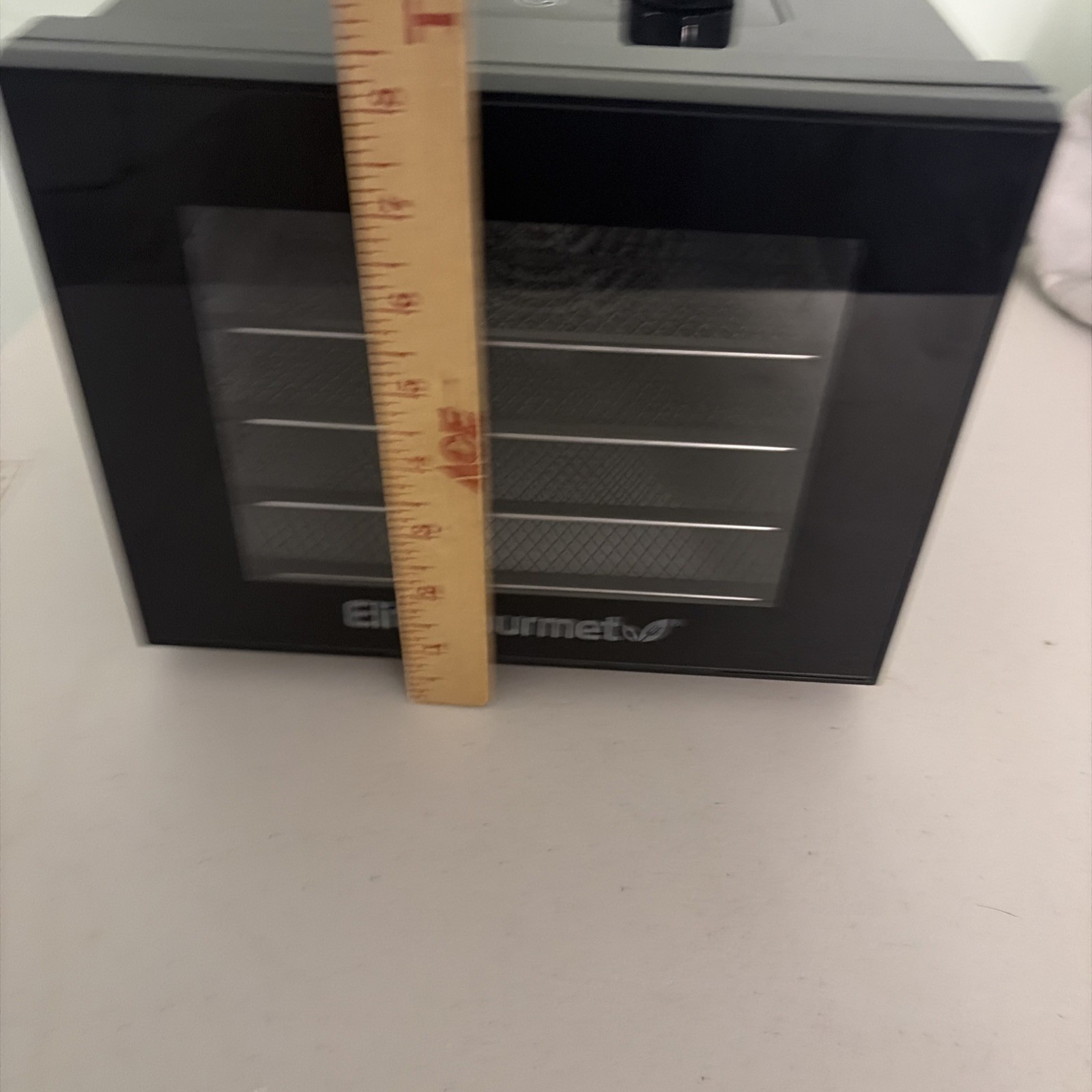 Elite Gourmet Food Dehydrator, Stainless Steel Trays Food Dehydrator, Adj. Temp.