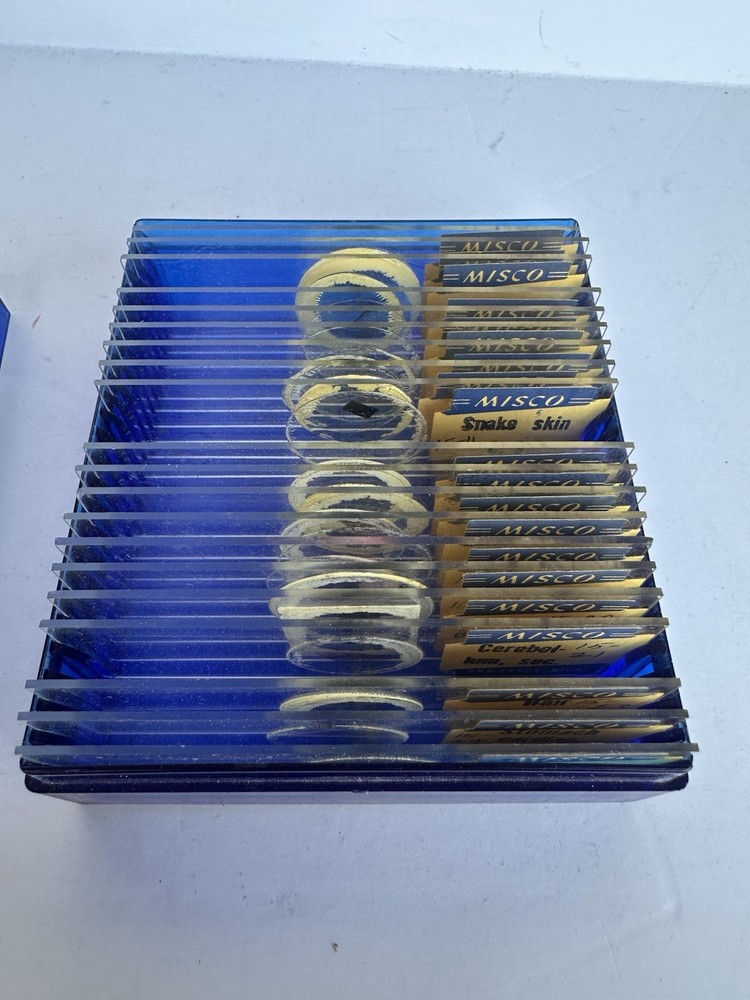 (20 Pack) Michigan Scientific Co (Misco) Microscope Slides Box