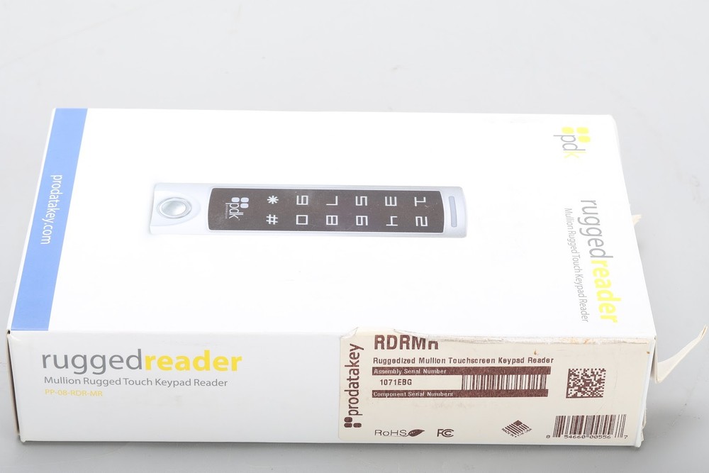 PDK ProDataKey RDRMR Mullion Rugged Touch Keypad Reader PP-08-RDR-MR - NEW