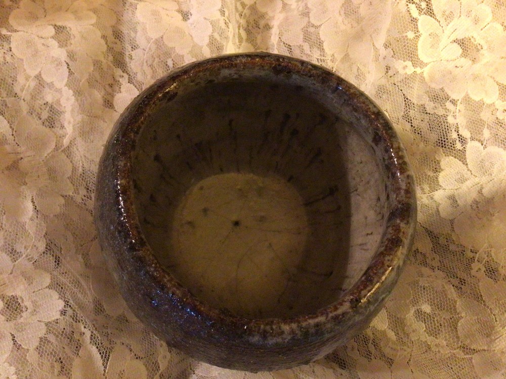 Pottery Lava Style Rustic Tea Bowl