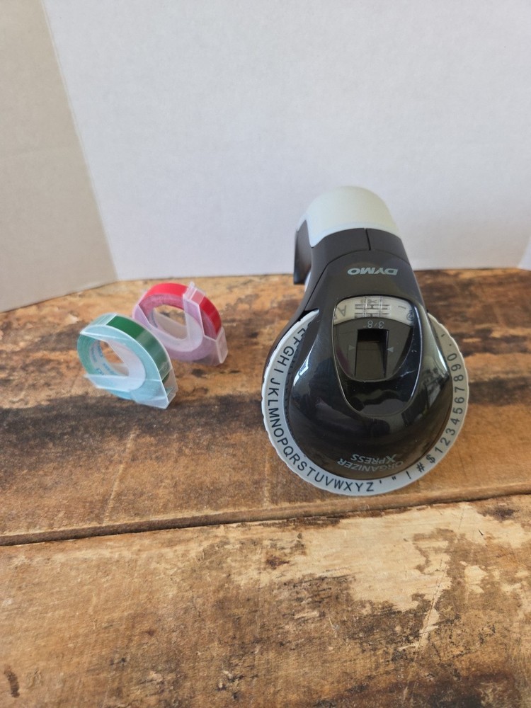DYMO Organizer Xpress Handheld Embossing Label Maker & Tapes