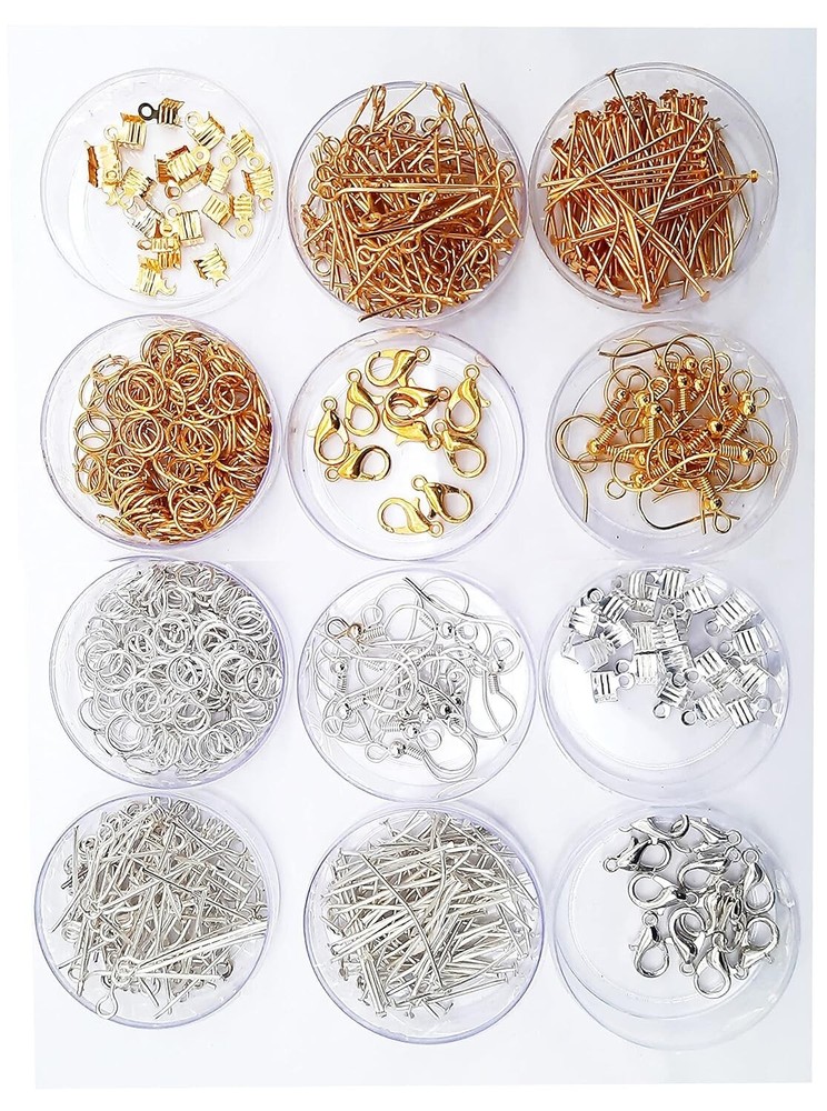 Jewellery Making kit Material, Fitting kit Includes Lobster Claps, Jump Ring