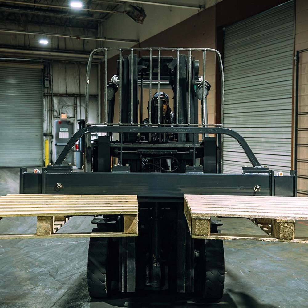 Titan Attachments 10 FT Adjustable Fork Spreader, Adjustable 83" to 119" Width