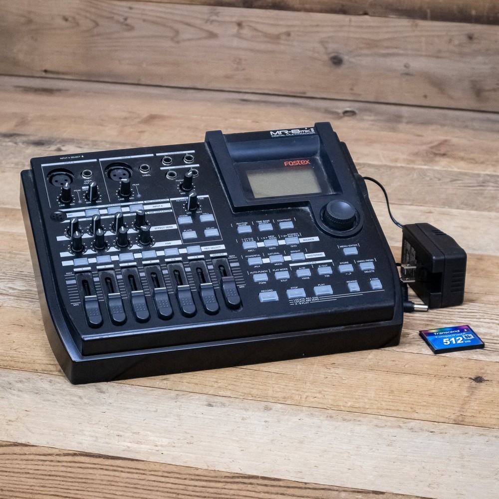 Fostex MR8 MKII Digital Multitrack Recorder MR-8 MK2 Studio Multitracker U269796