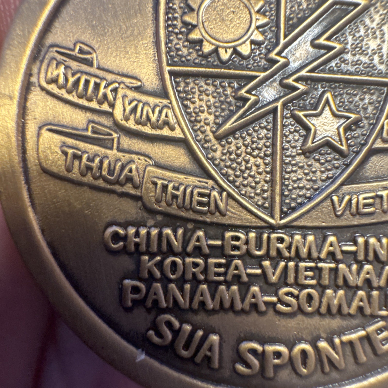 US Army 3rd Ranger Battalion Merrill’s Marauders Challenge Coin Rare Early Style