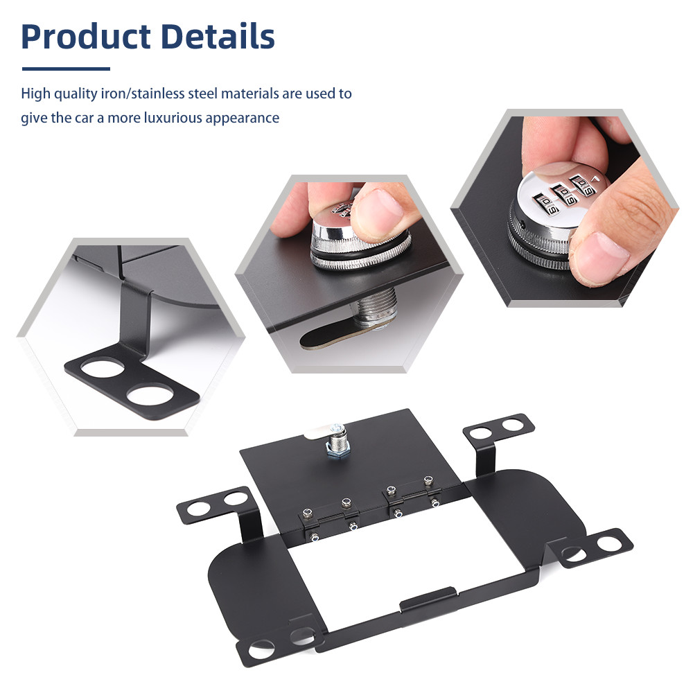 Rear In-Floor Seat Storage Locking Security Box Tray For Dodge Ram 1500 2009-18