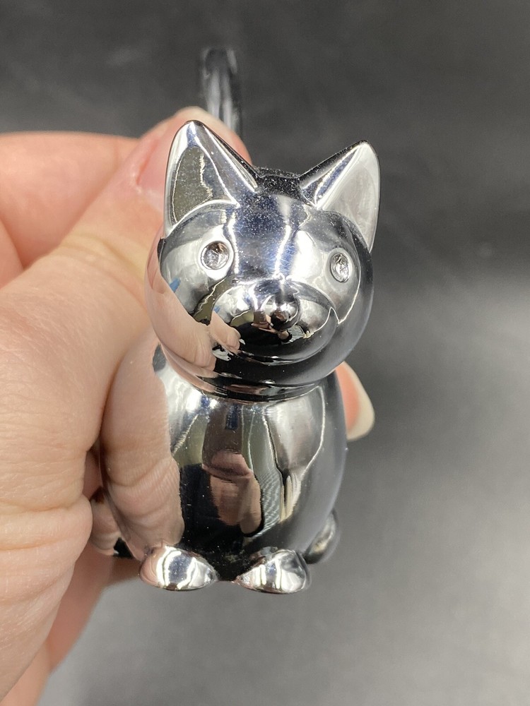 Umbra Zoola Cat Ring Holder Solid Chrome Japan
