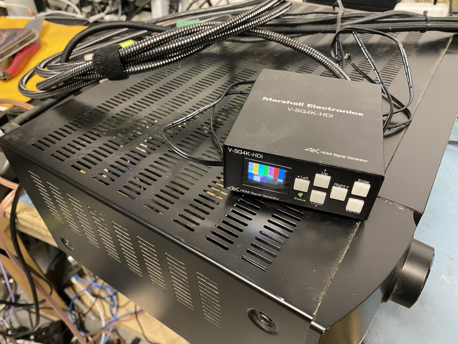 Marantz SR5009 7.2 Channel Home Theater 4K Bluetooth Receive -TESTED - NO REMOTE