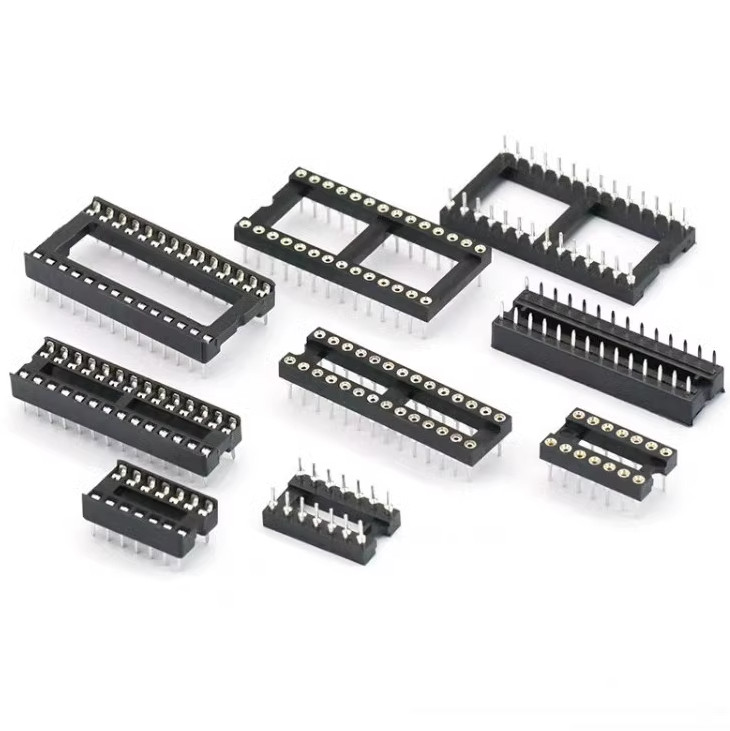 8/14/16/20/28/40P IC socket Integrated chip base Microcontroller base DIP Holder