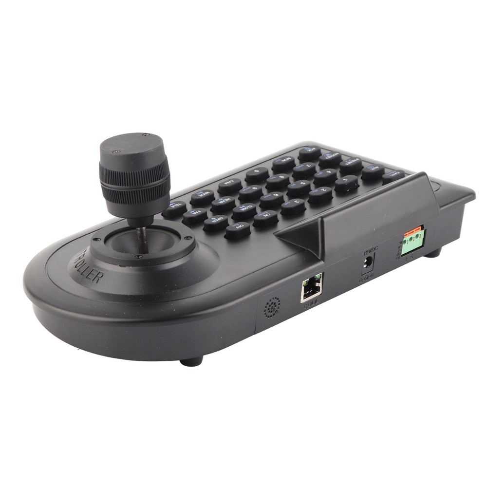 Long Distance PTZ Camera Controller LCD Display Joystick For Surveillance