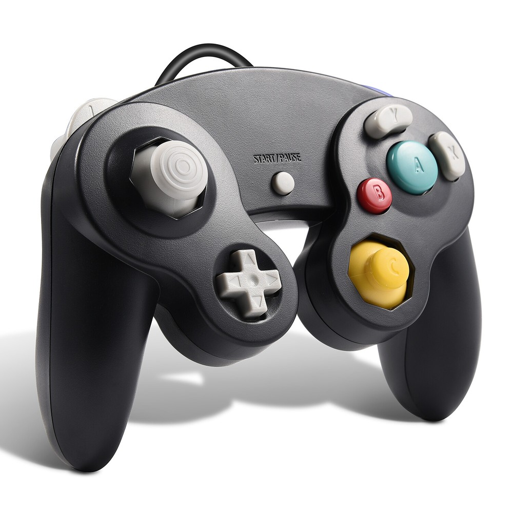 For Gamecube Classic GC NGC,Wireless Game Controller W/ Adapter /Wired Gamepad