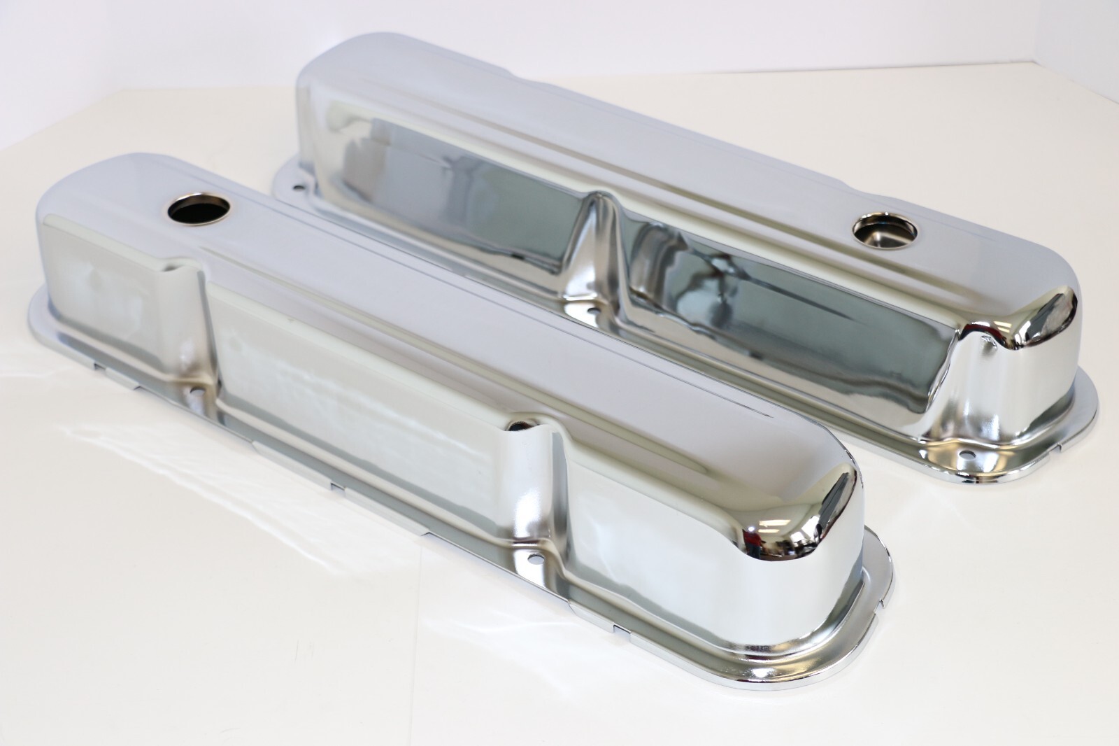 SB Chrysler Chrome Engine Dress Up Kit Valve Covers 14" Air Cleaner 273 318 340