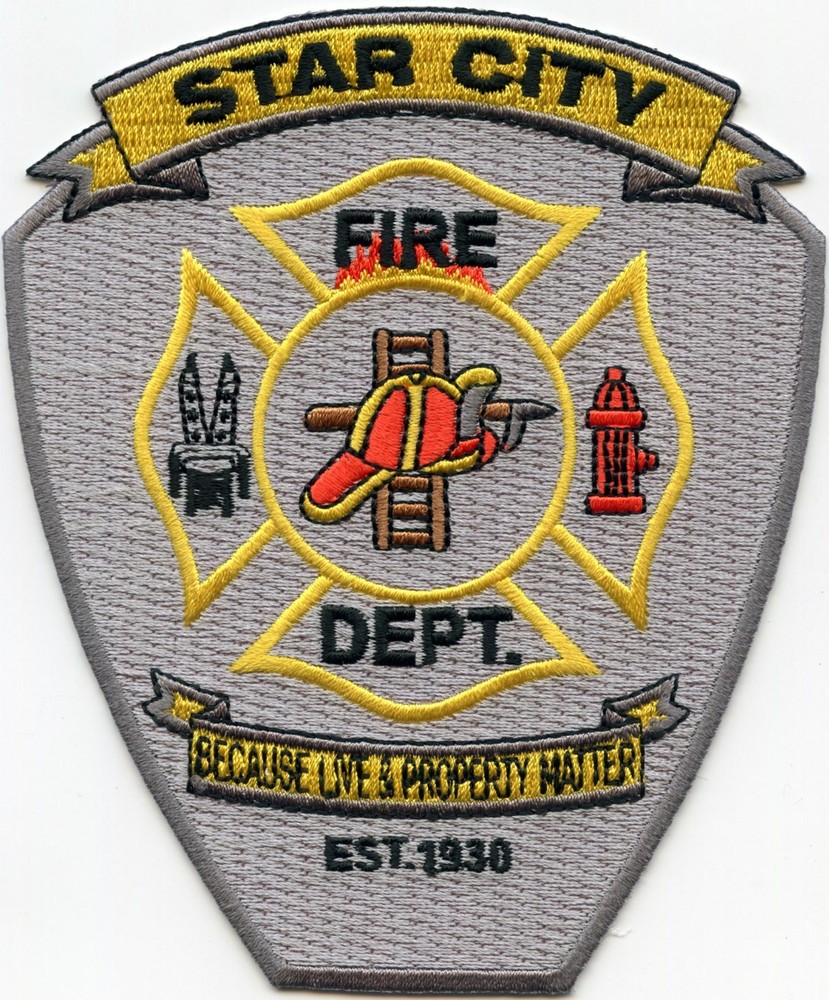 STAR CITY FIRE PATCH