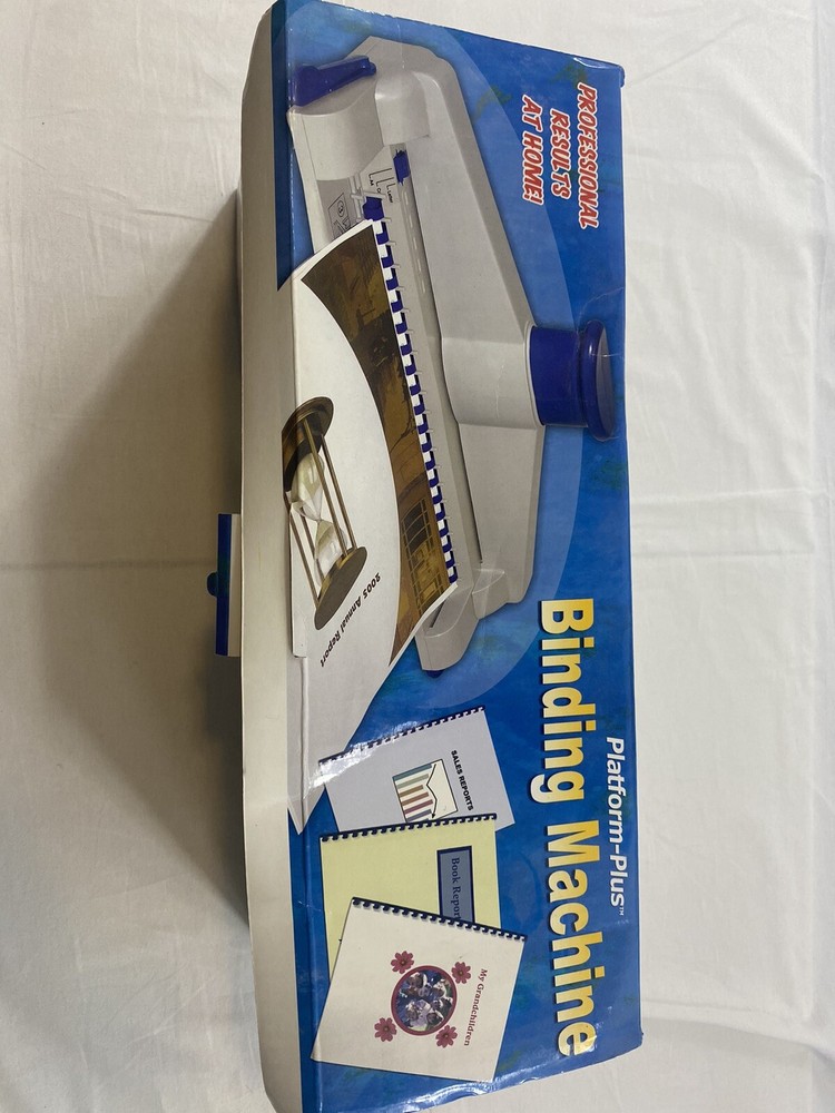Platform-Plus Binding Machine  binds up to 100 sheets NEW