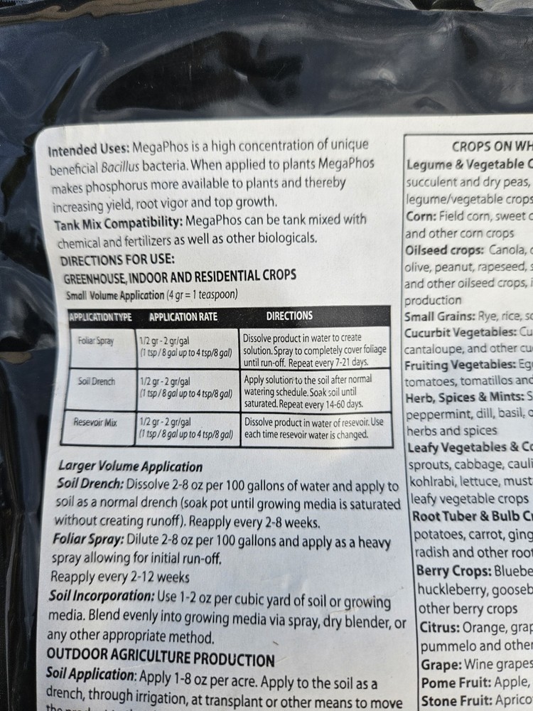 Blacksmith BioScience MegaPhos 1 lb