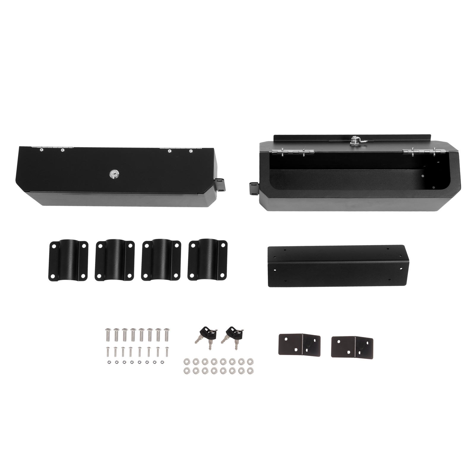 For Jeep Wrangler TJ 1997-2006 Front Upper Storage Overhead Lockable Console Box