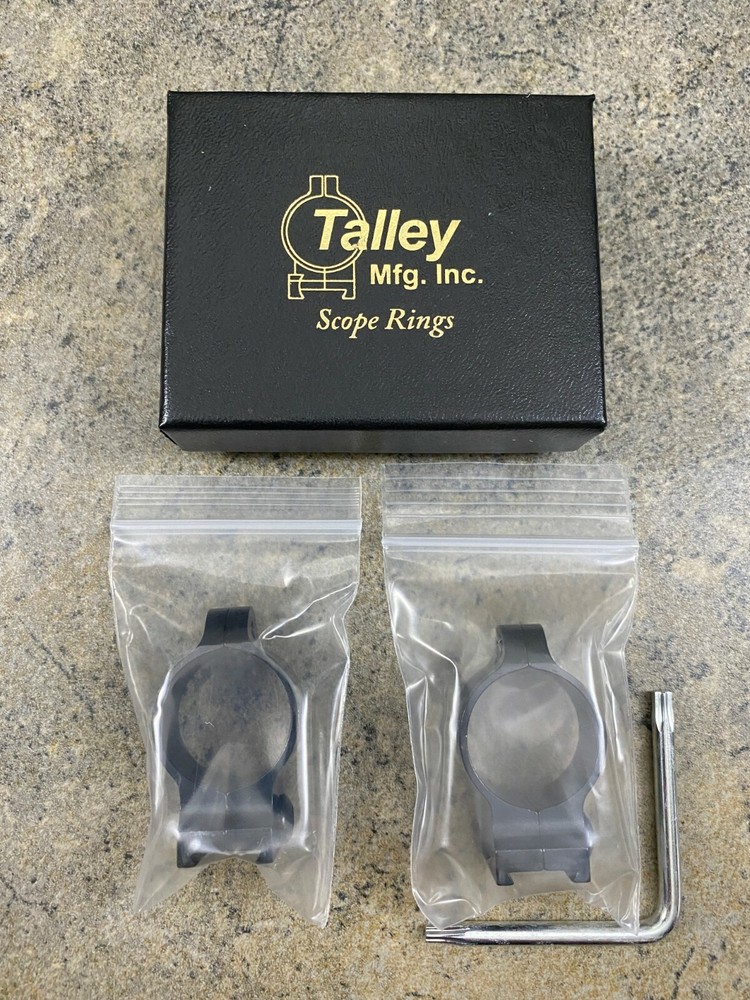 Talley Fixed Scope Rings for CZ 452, 453 American 1" Diameter, Medium