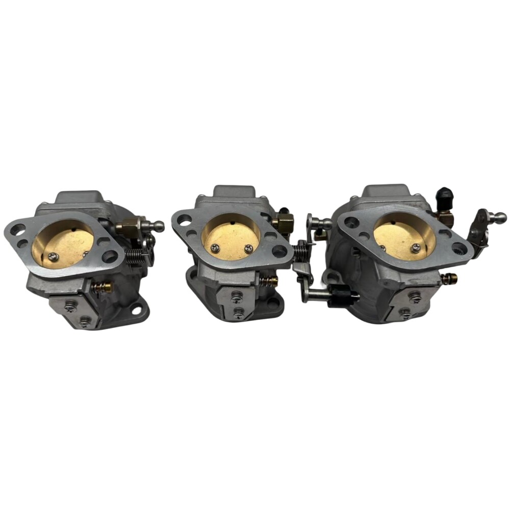 3pcs Carburetor Assy Kit for Mercury Marine 40 45 55 60 HP Outboard 821854T4/5/6