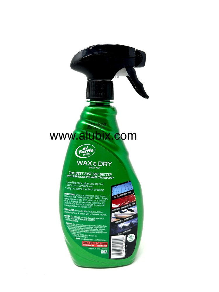 Turtle Wax and Dry