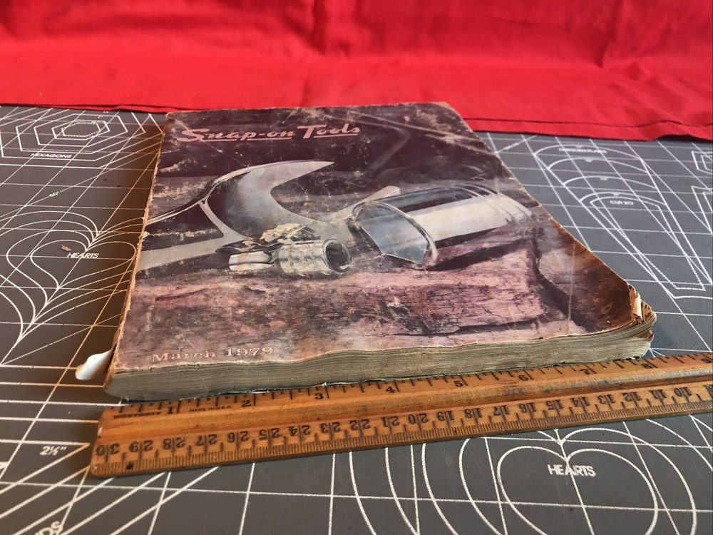 Vintage March 1979 Snap On Tools Book