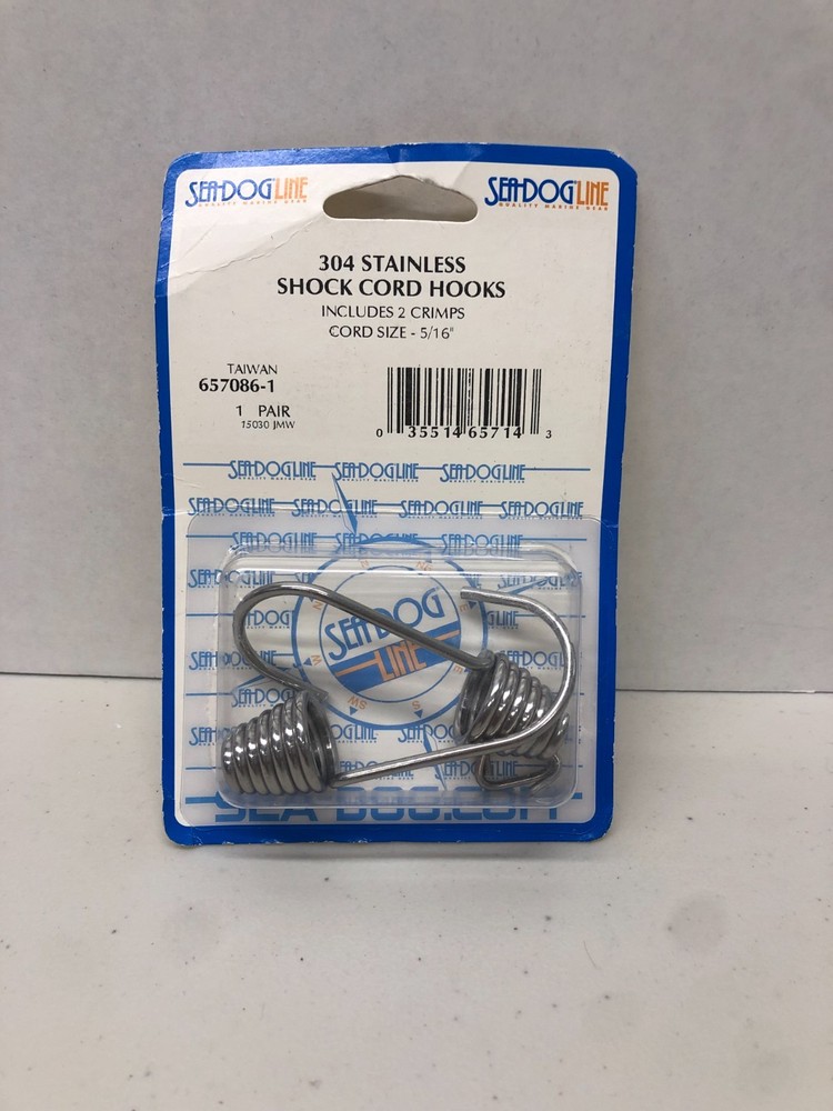 SEADOG 304 STAINLESS SHOCK CORD HOOKS