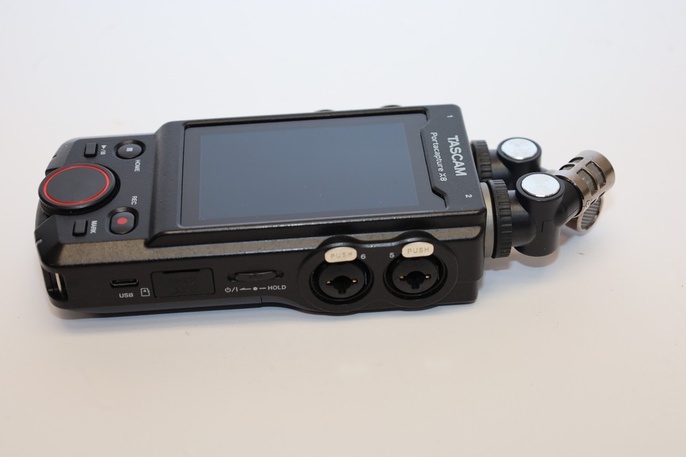 TASCAM Portacapture X8 High-Resolution Multi-Track Handheld Recorder