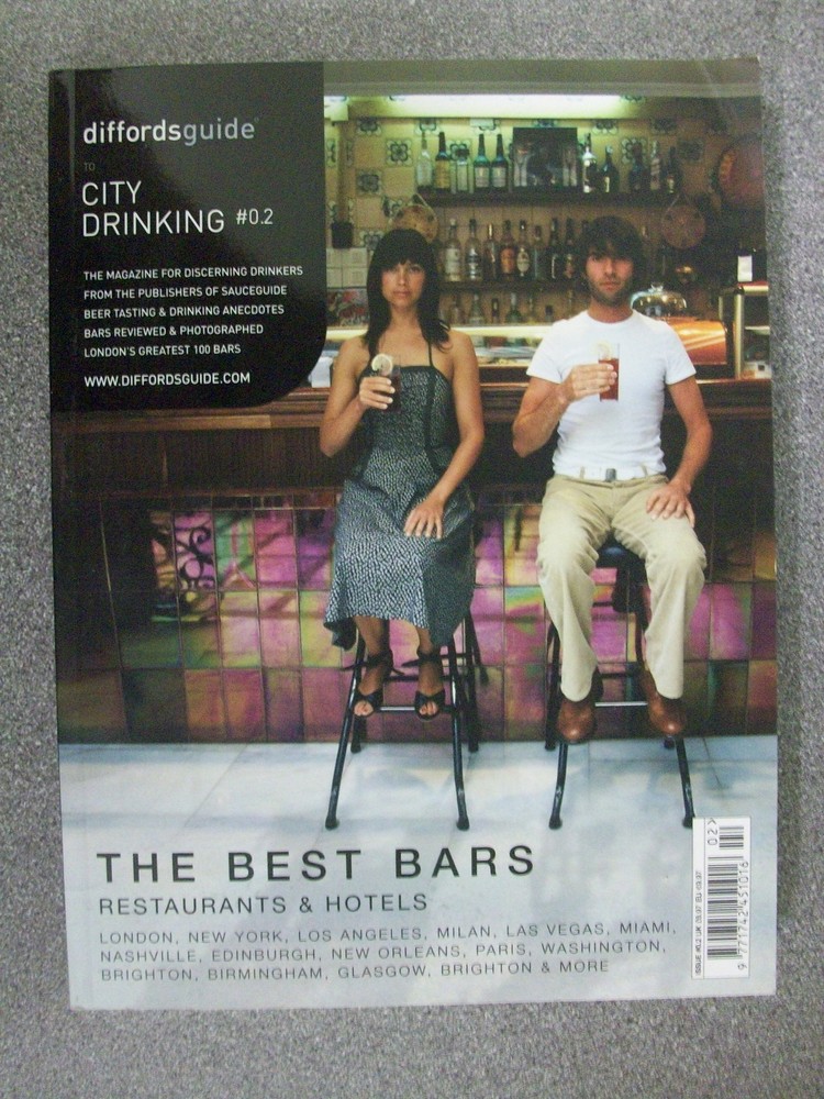 DIFFORDSGUIDE TO CITY BANKING #2 by SIMON DIFFORD  P/B  Pub. SAUCE GUIDES LTD