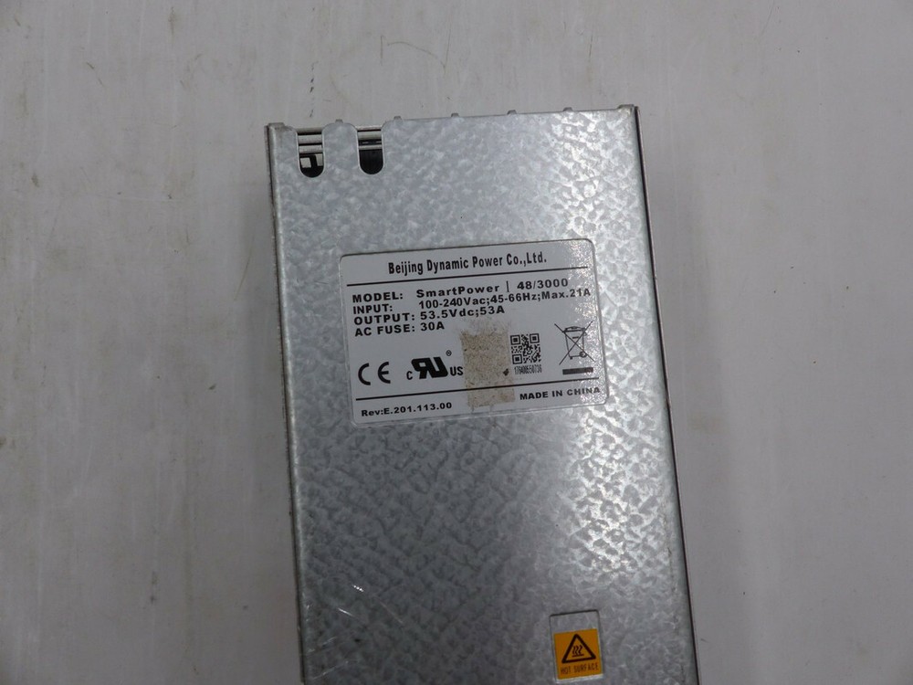 BEIJING DYNAMIC SPI48-3000 SMARTPOWER 48/3000 POWER SUPPLY/RECTIFIER