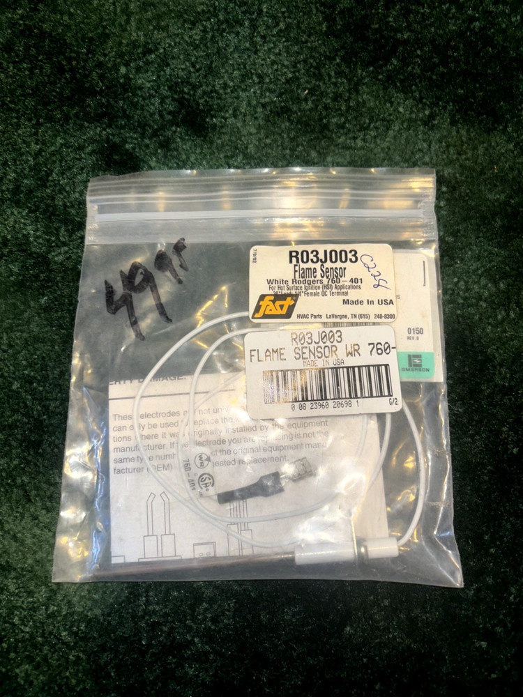 Flame Sensor WHITE RODGERS 760-401 HOT SURFACE IGNITION 30" LEAD