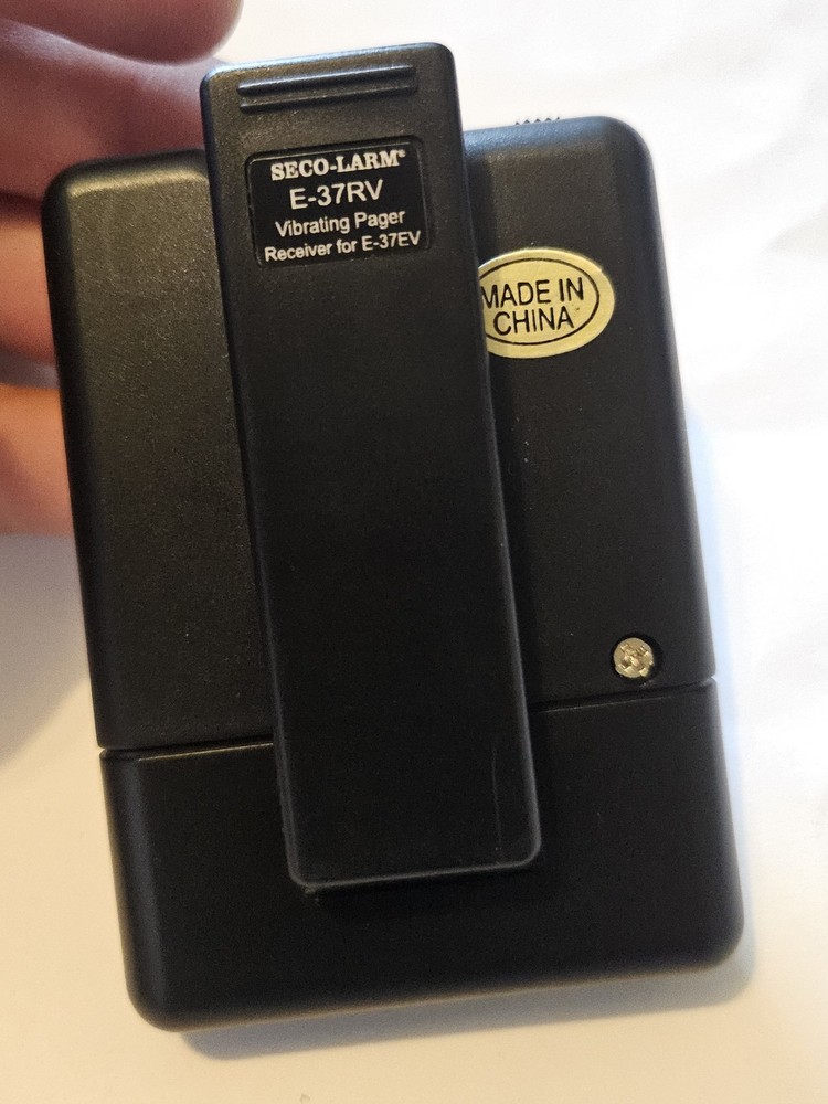 Seco-Larm Enforcer Extra Vibrating Receiver for E-37EV (E-37RV) Alarm Security