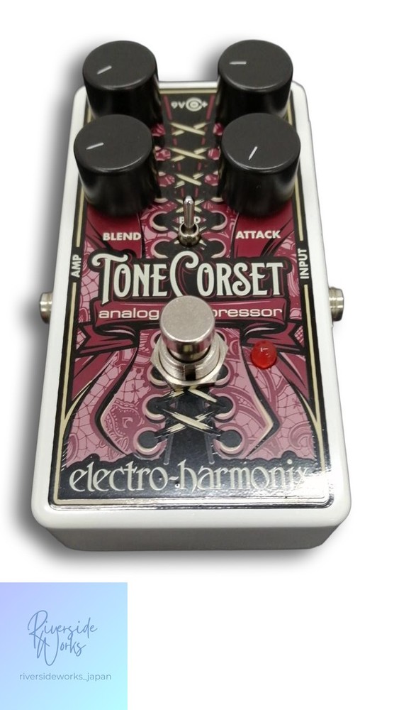 ELECTRO HARMONIX TONECORSET Compressor Effect Pedal