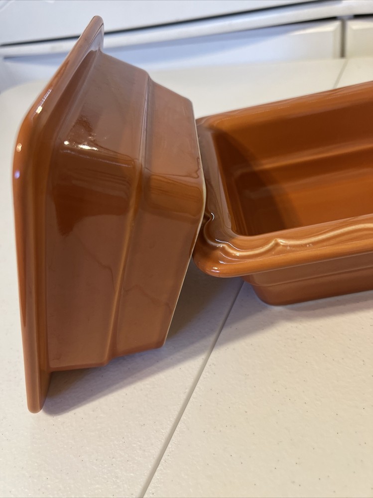 Hall PanAramics Orange￼ Sixth Size Square ￼Bowl