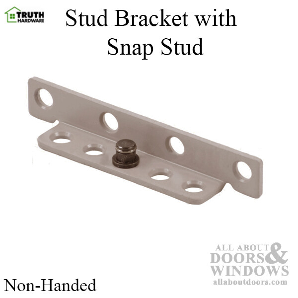 Truth 11674.92 Stud Bracket, Snap Stud included for Maxim Window Operators