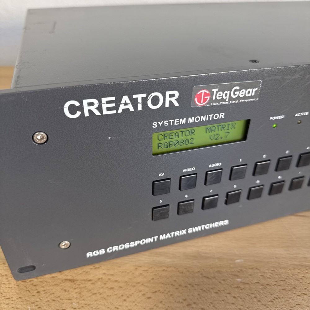 Creator RGB Crosspoint Matrix Switchers