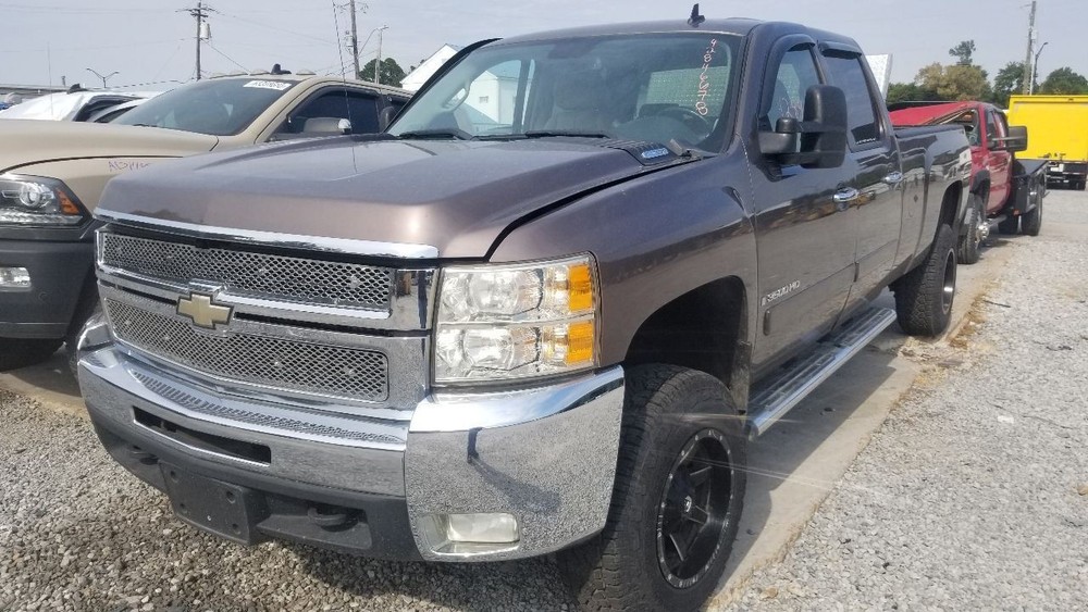 08 CHEVY SILVERADO 3500 FRONT CENTER FLOOR CONSOLE ASSEMBLY TAN